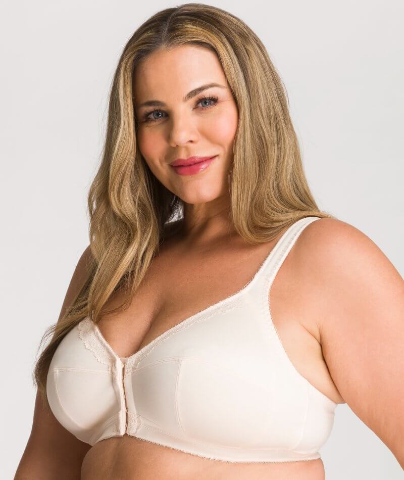 Fayreform Ultimate Comfort Front Closure Bra - Pink Champagne Bras